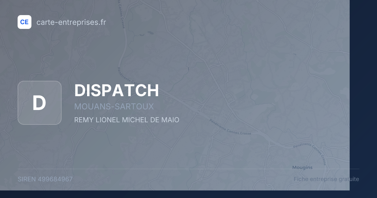 DISPATCH — 499684967 — fiche entreprise