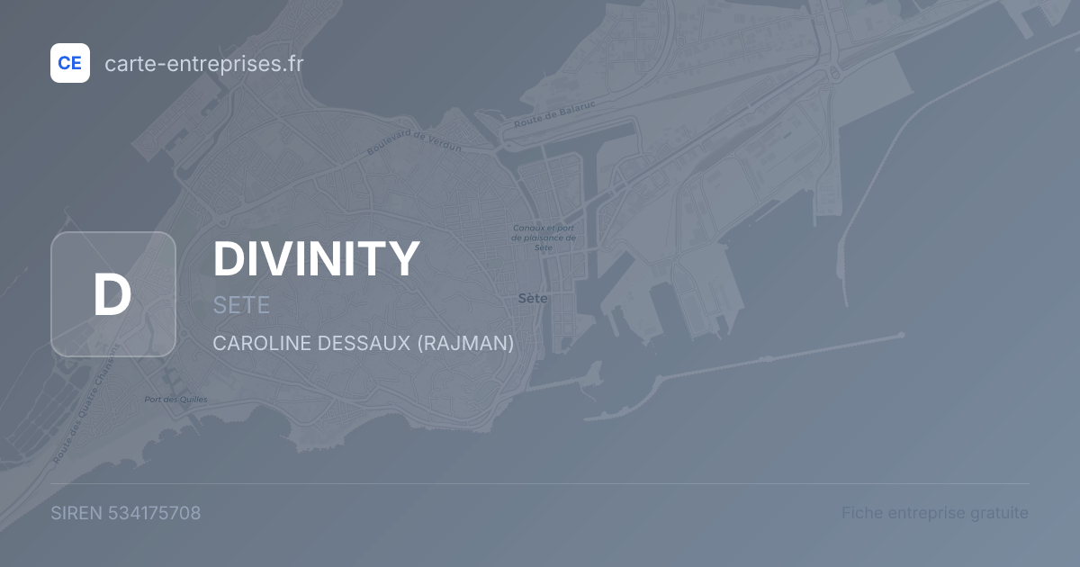 DIVINITY — 534175708 — fiche entreprise