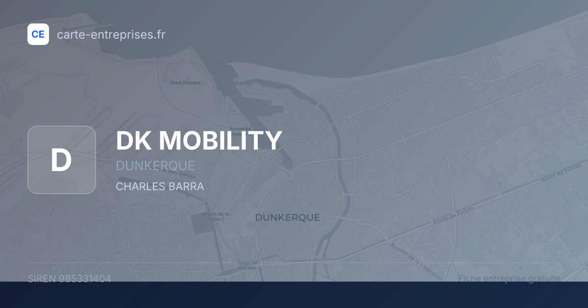 DK MOBILITY — 985331404 — fiche entreprise