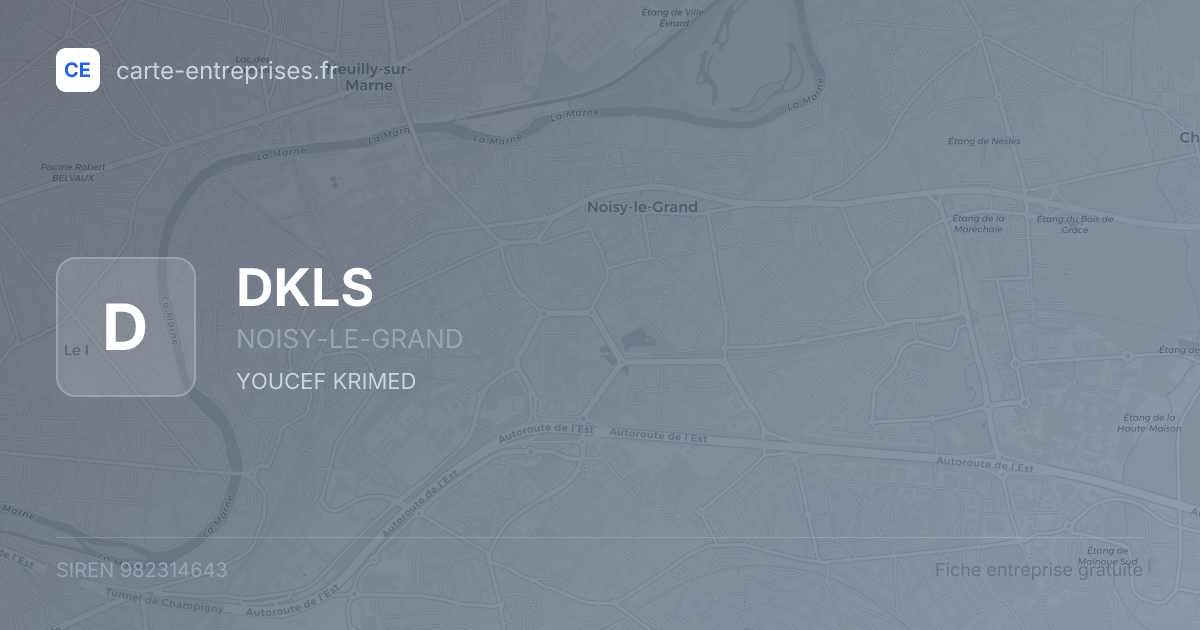 DKLS — 982314643 — fiche entreprise