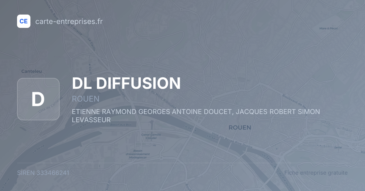DL DIFFUSION — 333466241 — fiche entreprise