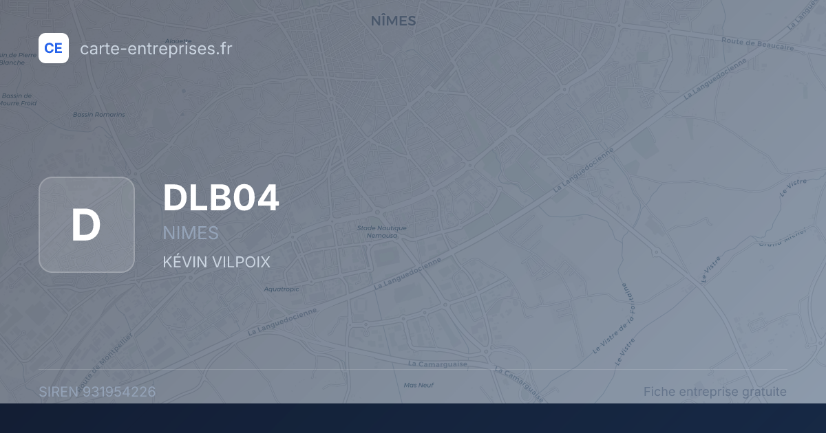 DLB04 — 931954226 — fiche entreprise