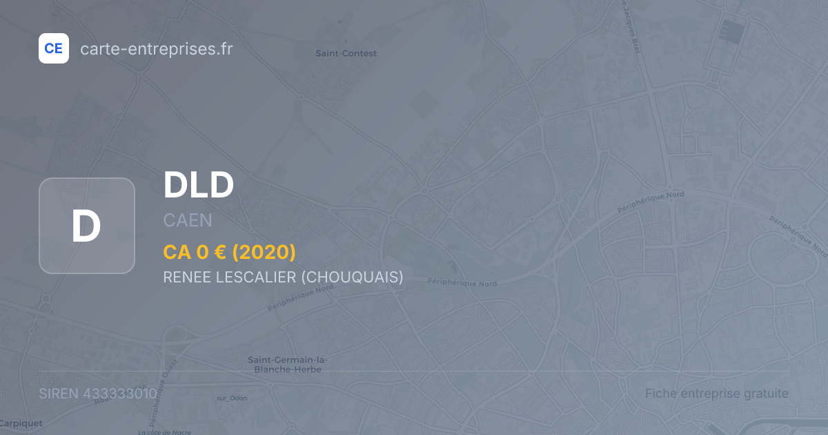 DLD — 433333010 — fiche entreprise