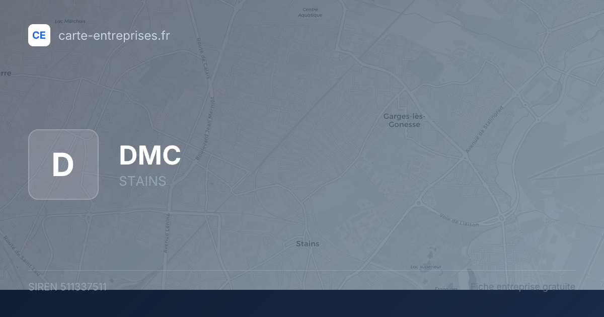 DMC — 511337511 — fiche entreprise