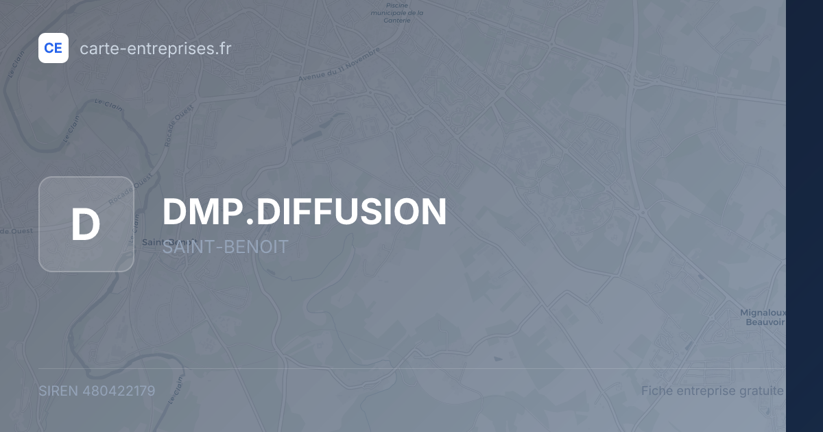 DMP.DIFFUSION — 480422179 — fiche entreprise