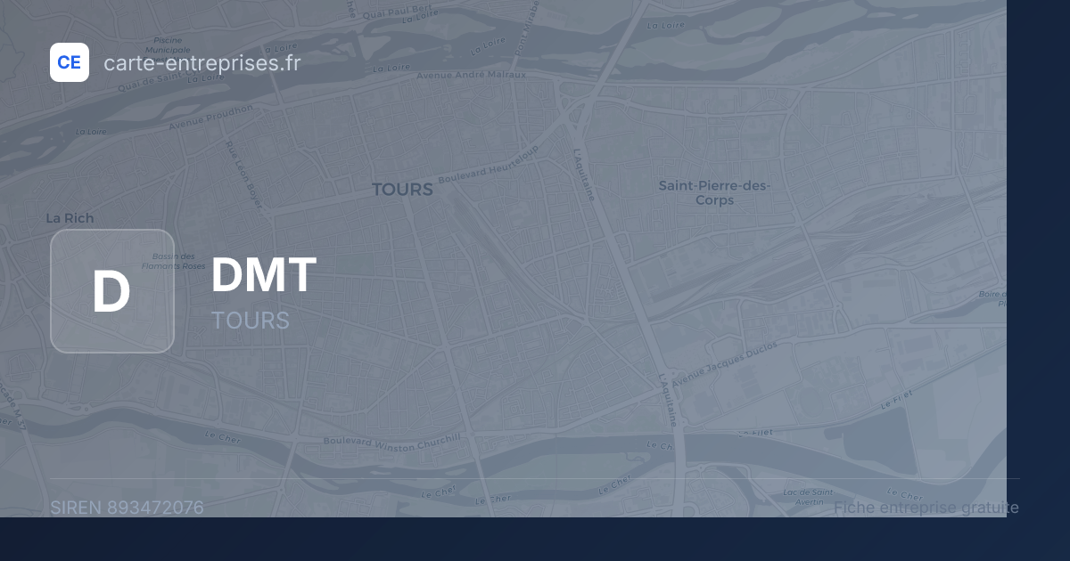 DMT — 893472076 — fiche entreprise