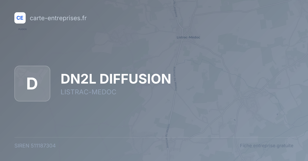 DN2L DIFFUSION — 511187304 — fiche entreprise