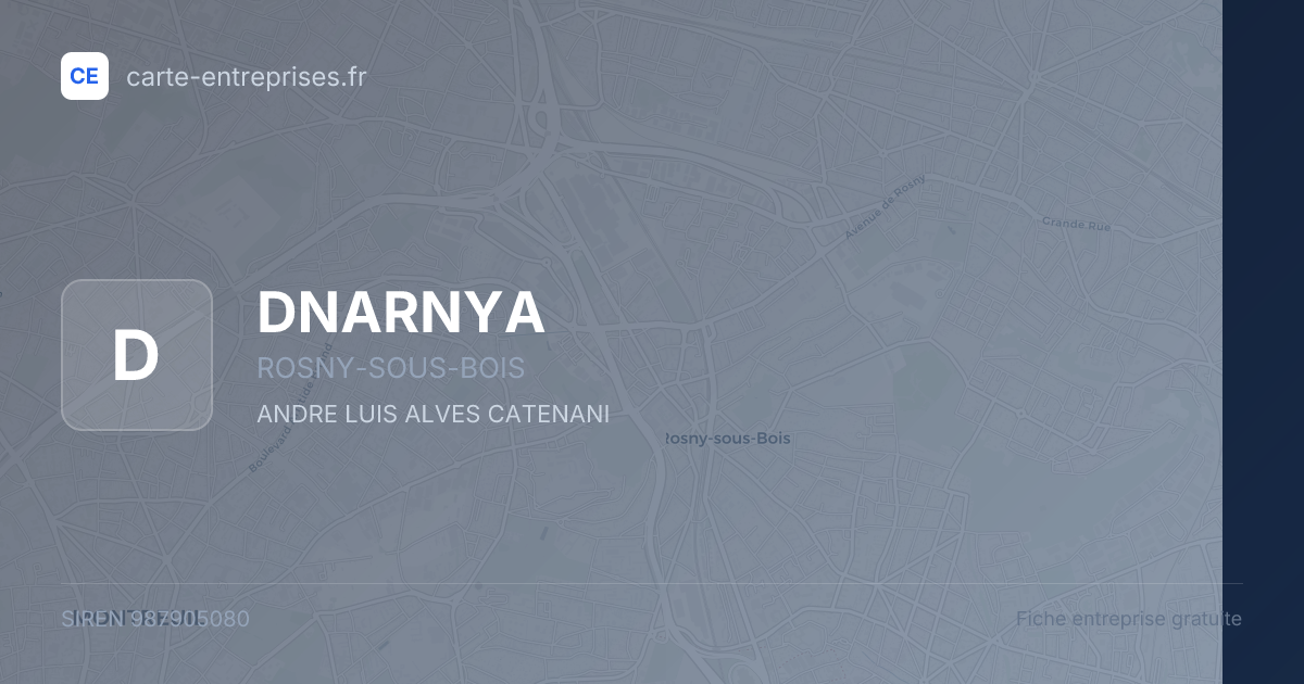 DNARNYA — 987905080 — fiche entreprise