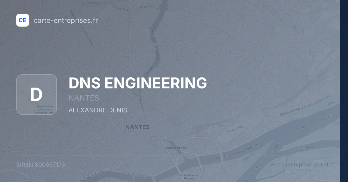 DNS ENGINEERING — 800657173 — fiche entreprise