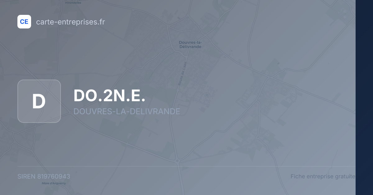 DO.2N.E. — 819760943 — fiche entreprise