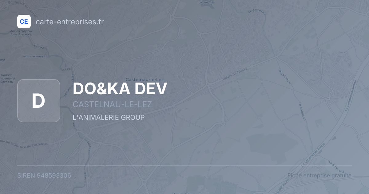 DO&KA DEV — 948593306 — fiche entreprise