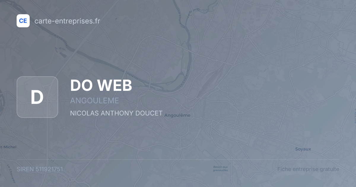 DO WEB — 511921751 — fiche entreprise