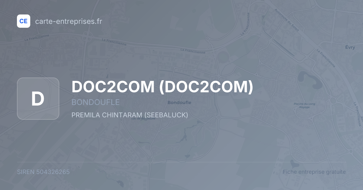 DOC2COM — 504326265 — fiche entreprise