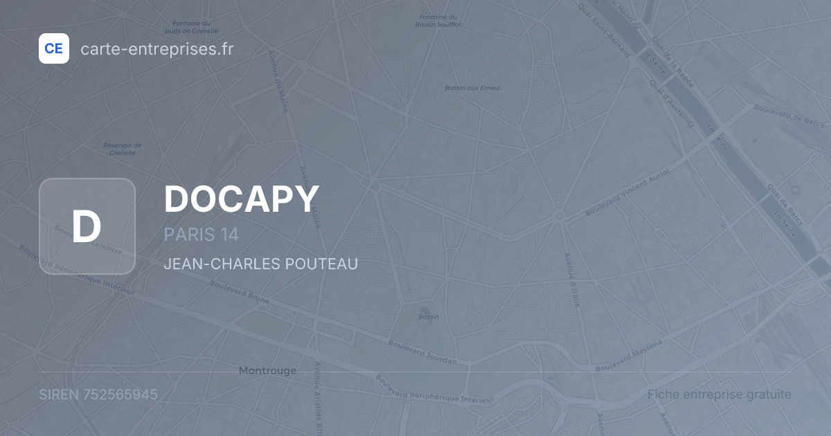 DOCAPY — 752565945 — fiche entreprise