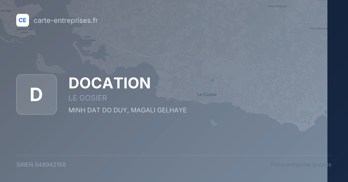 DOCATION — 948942156 — fiche entreprise