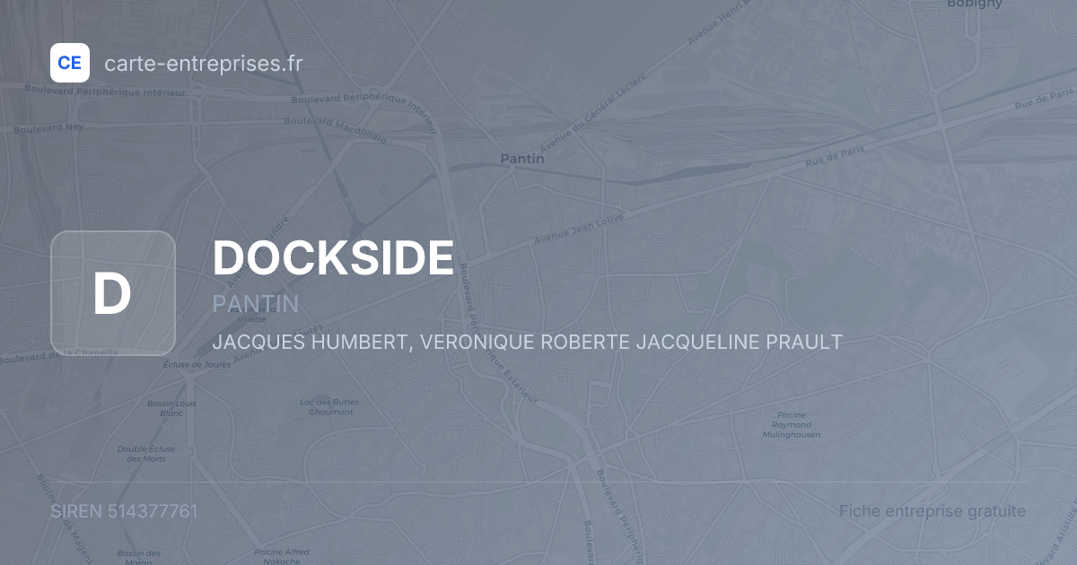 DOCKSIDE — 514377761 — fiche entreprise