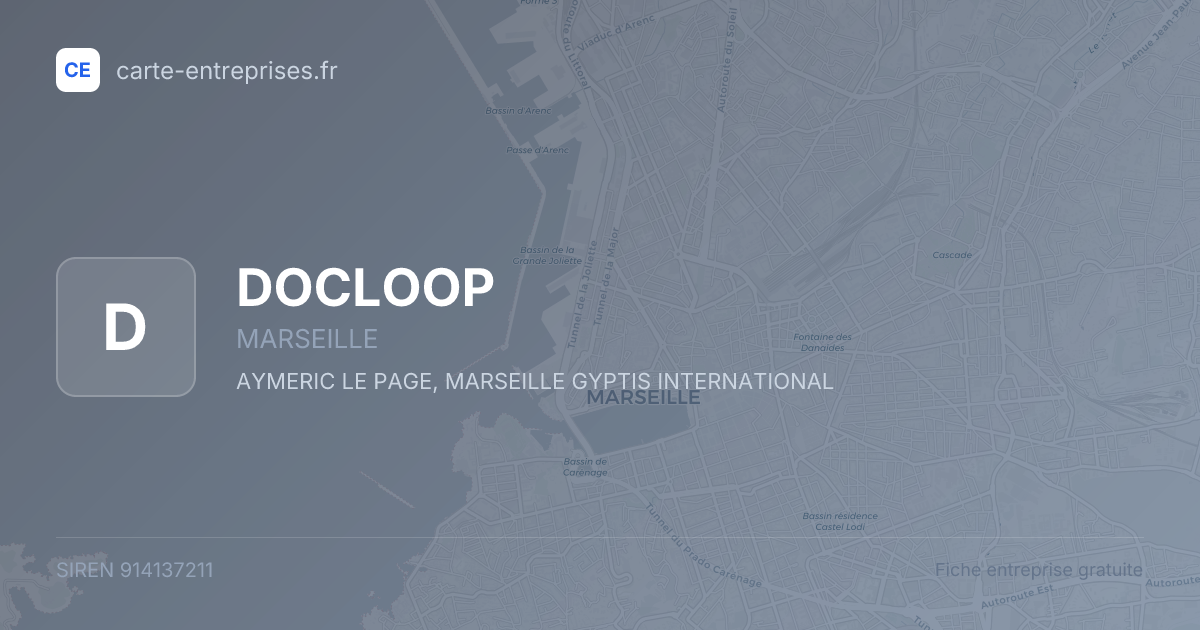 DOCLOOP — 914137211 — fiche entreprise
