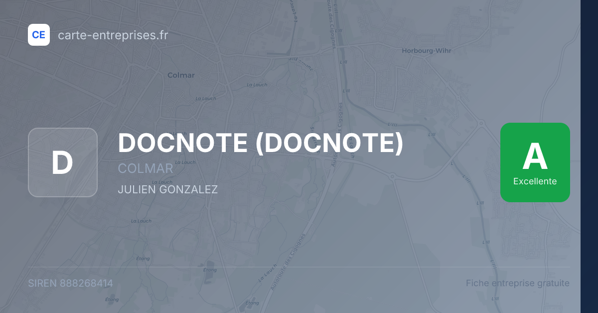 DOCNOTE — 888268414 — fiche entreprise