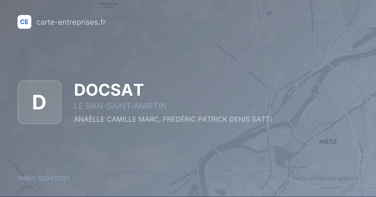 DOCSAT — 929433191 — fiche entreprise