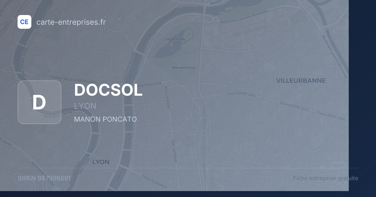 DOCSOL — 987996691 — fiche entreprise