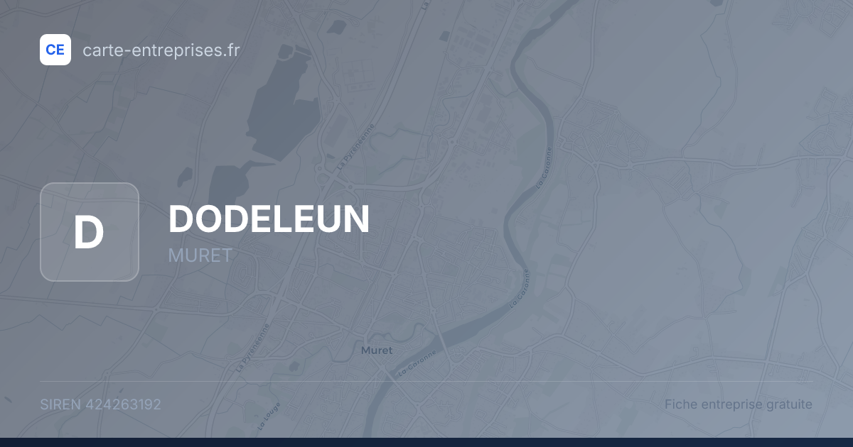 DODELEUN — 424263192 — fiche entreprise