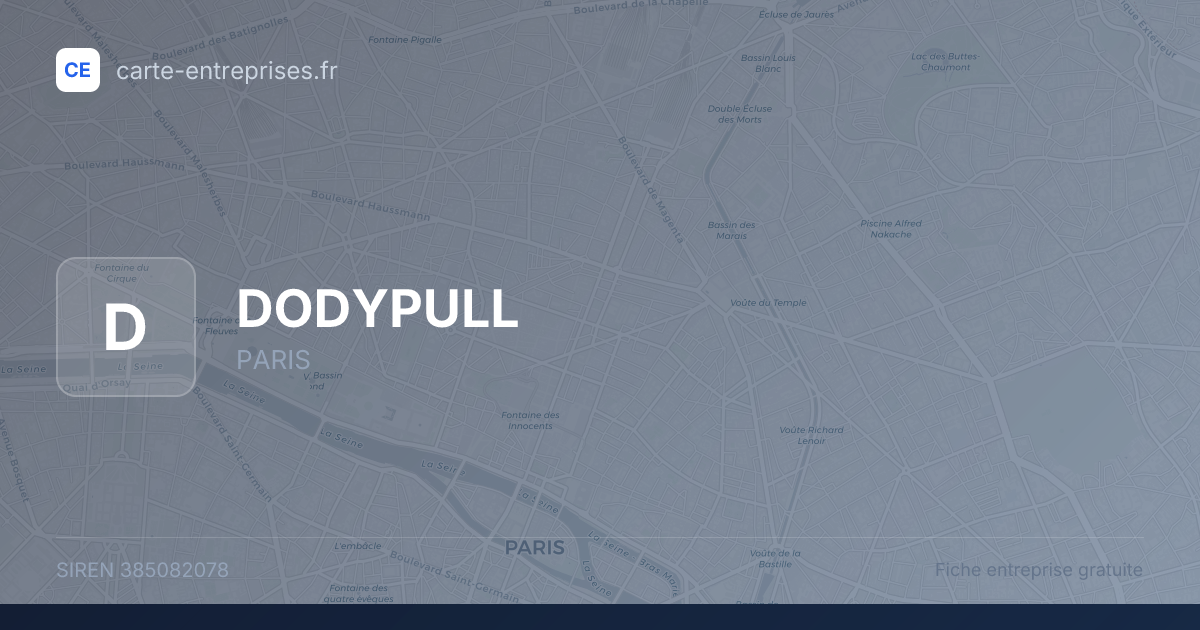 DODYPULL — 385082078 — fiche entreprise