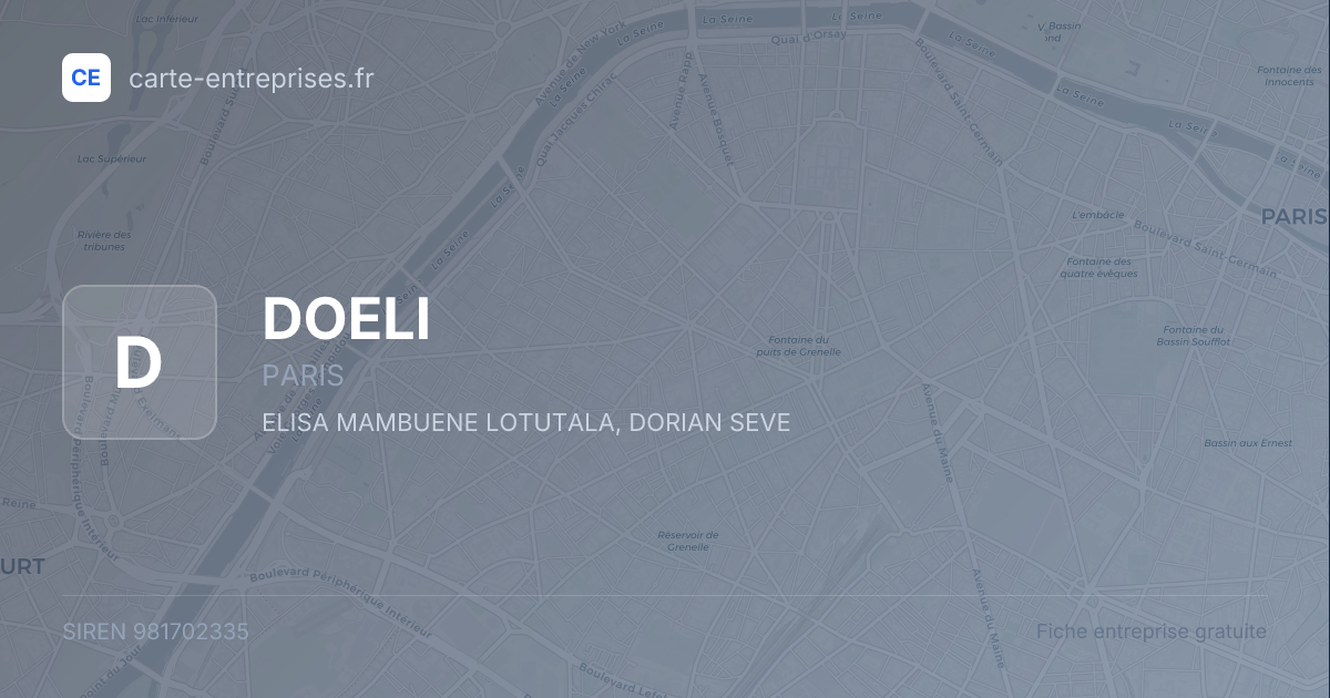 DOELI — 981702335 — fiche entreprise