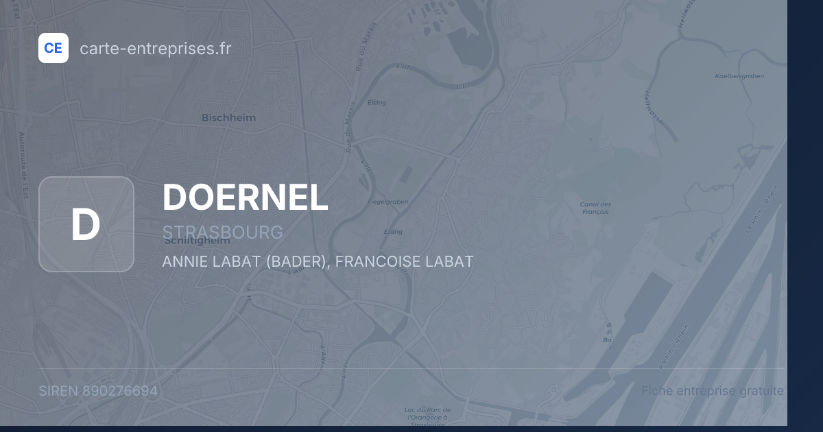 DOERNEL — 890276694 — fiche entreprise