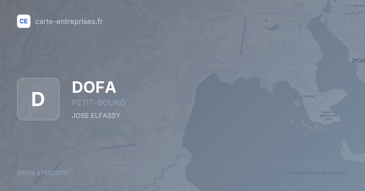 DOFA — 478032097 — fiche entreprise