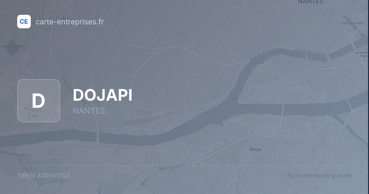 DOJAPI — 330941253 — fiche entreprise
