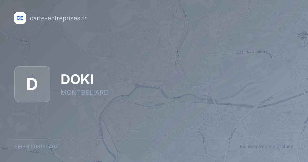 DOKI — 503166407 — fiche entreprise