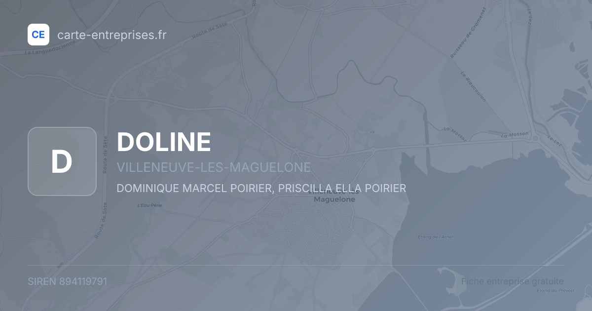 DOLINE — 894119791 — fiche entreprise