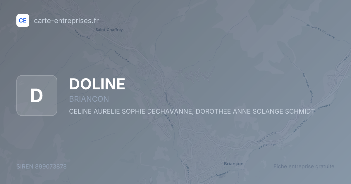 DOLINE — 899073878 — fiche entreprise