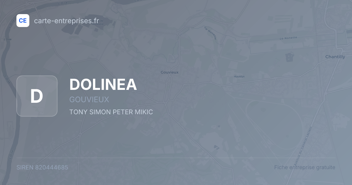 DOLINEA — 820444685 — fiche entreprise