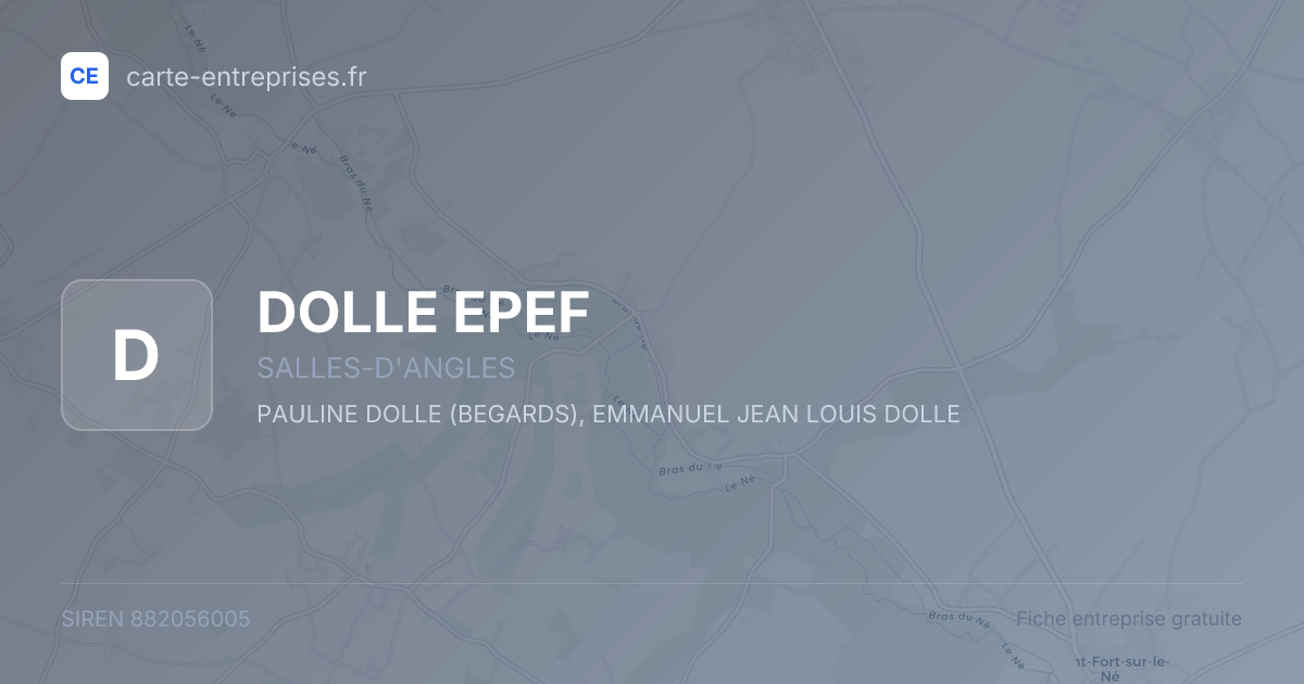 DOLLE EPEF — 882056005 — fiche entreprise