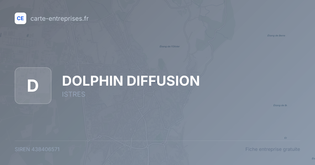 DOLPHIN DIFFUSION — 438406571 — fiche entreprise