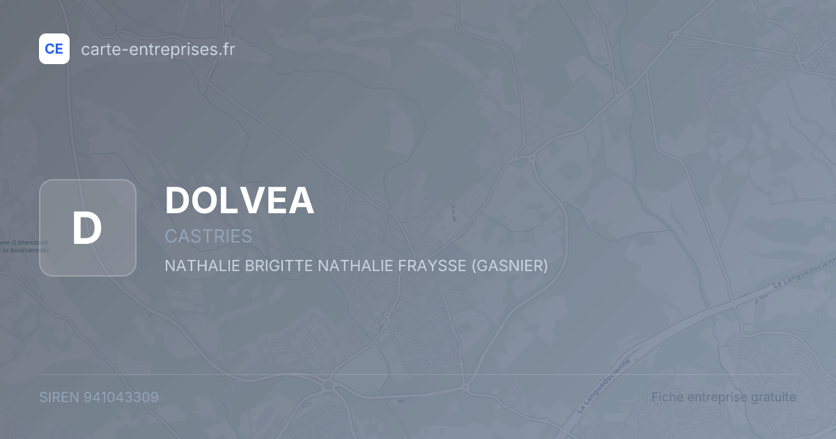 DOLVEA — 941043309 — fiche entreprise