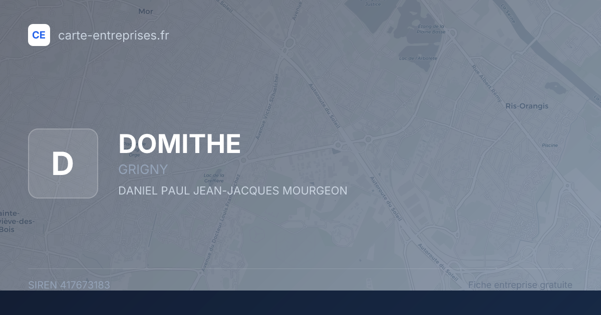 DOMITHE — 417673183 — fiche entreprise
