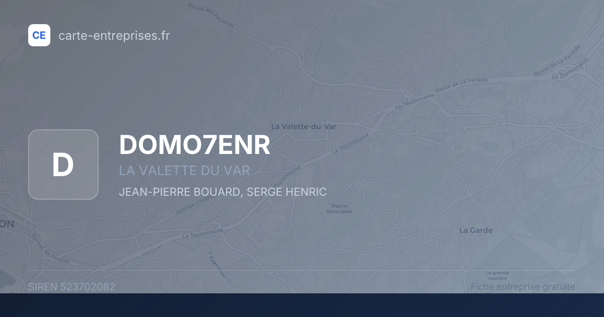 DOMO7ENR — 523702082 — fiche entreprise