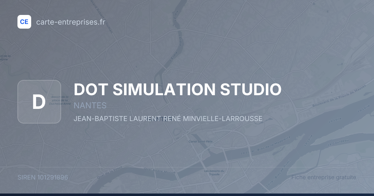DOT SIMULATION STUDIO — 101291896 — fiche entreprise