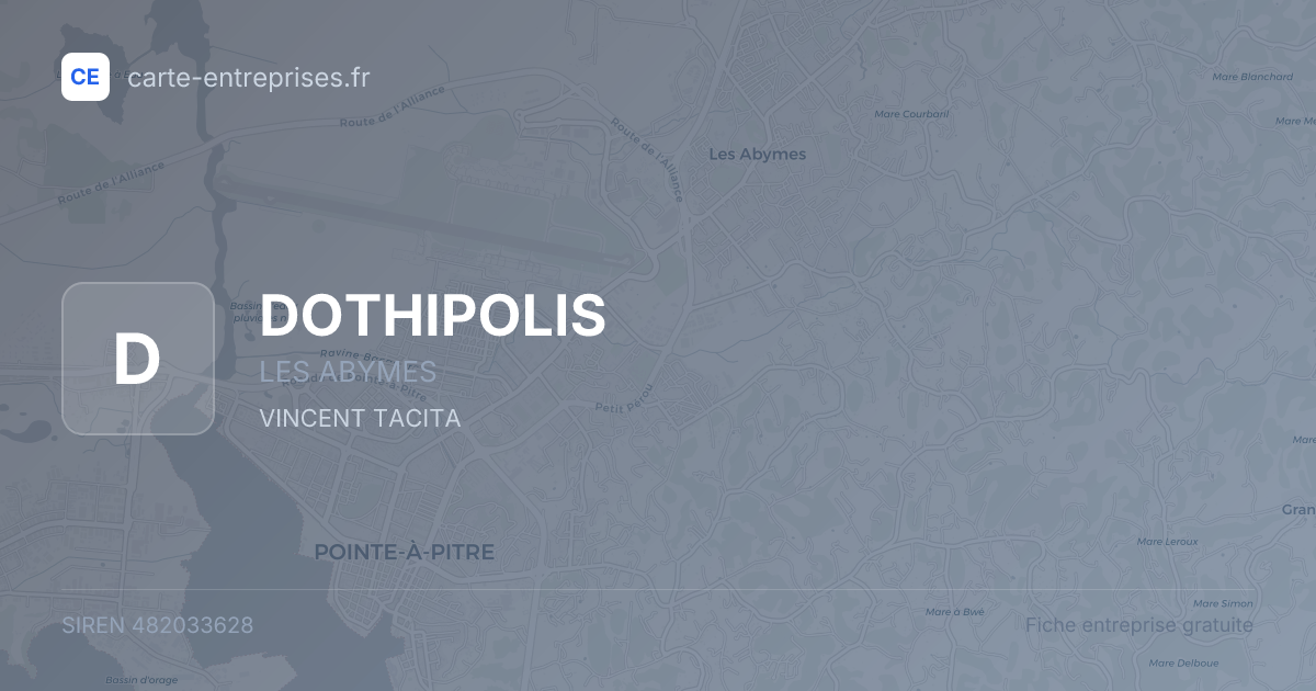 DOTHIPOLIS — 482033628 — fiche entreprise
