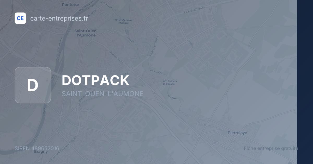 DOTPACK — 489652016 — fiche entreprise