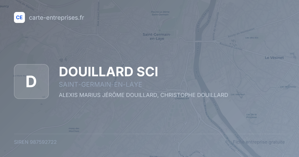 DOUILLARD SCI — 987592722 — fiche entreprise