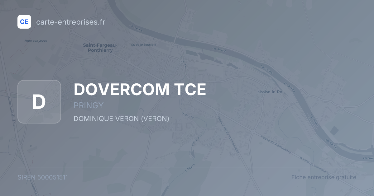 DOVERCOM TCE — 500051511 — fiche entreprise