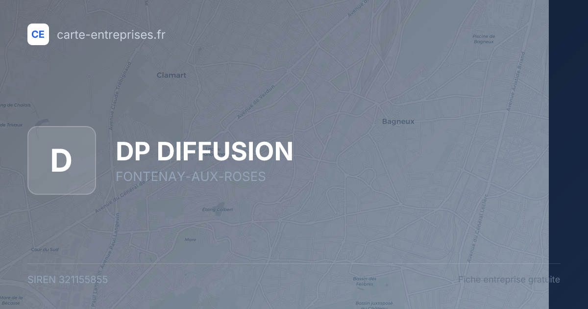 DP DIFFUSION — 321155855 — fiche entreprise