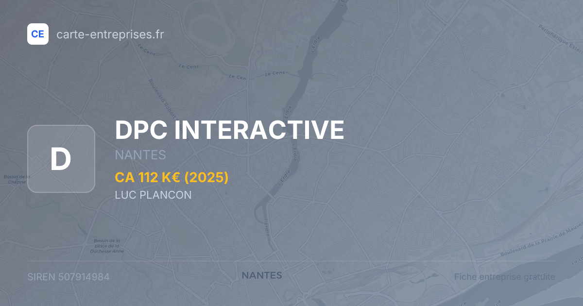 DPC INTERACTIVE — 507914984 — fiche entreprise