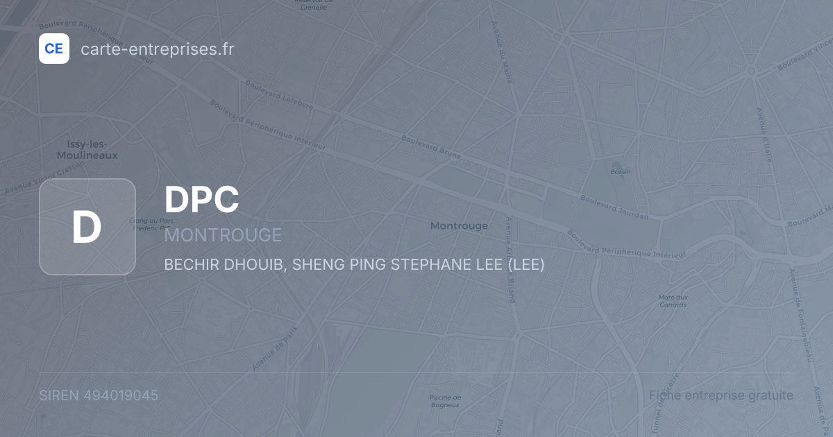 DPC — 494019045 — fiche entreprise