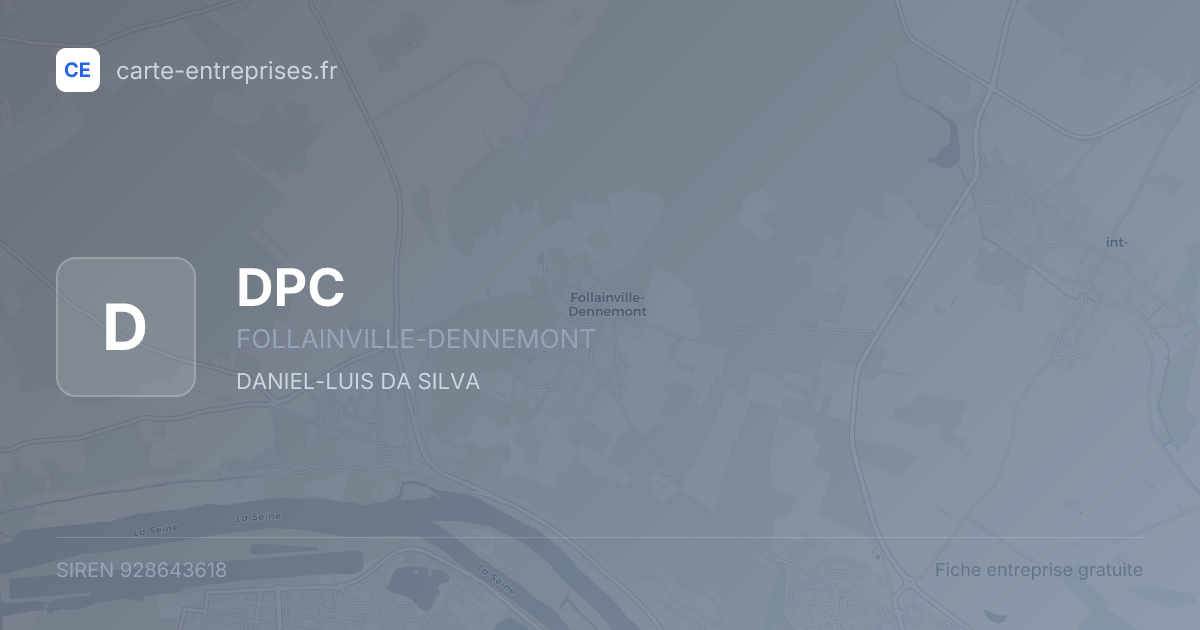 DPC — 928643618 — fiche entreprise