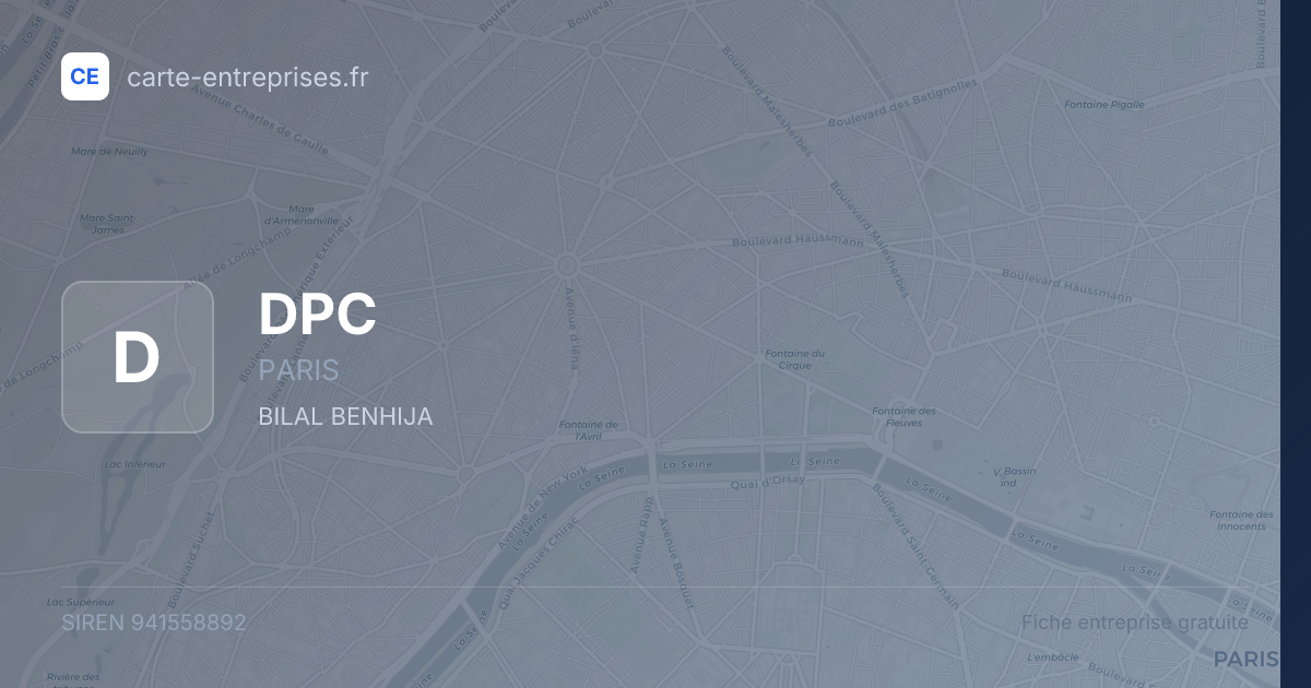 DPC — 941558892 — fiche entreprise