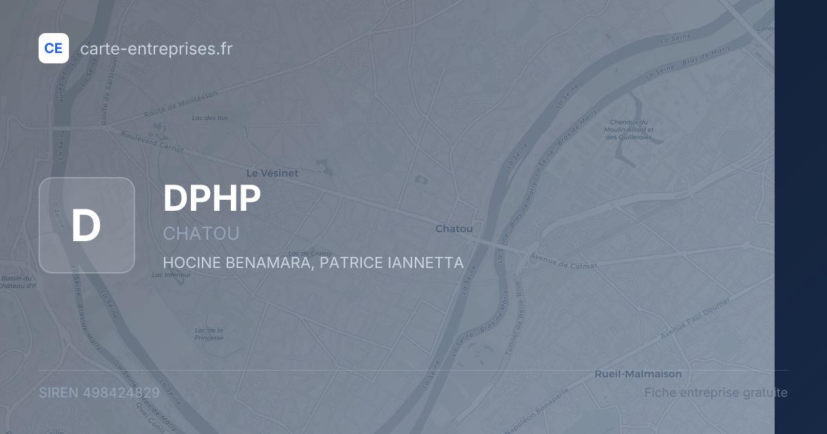 DPHP — 498424829 — fiche entreprise